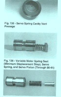 Reconditioning and Replacement of Parts