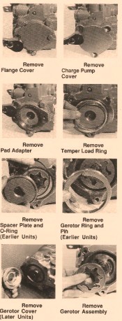 Sundstrand Sauer Danfoss Hydraulic Integral Charge Pump Mounting Pad for Variable Pump Part 1